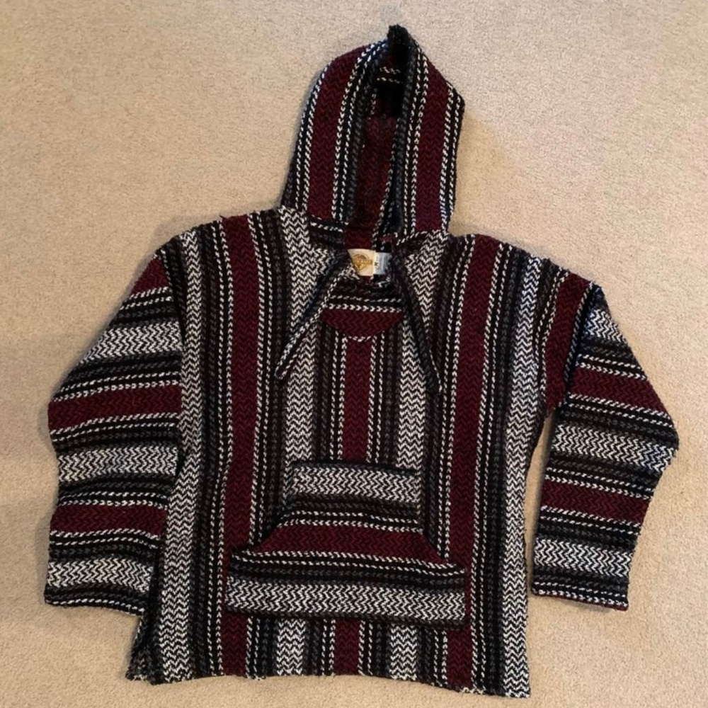 Knit Pullover Poncho